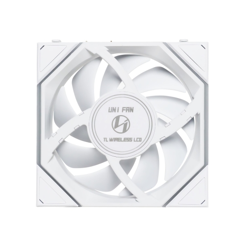 LIAN LI UNI FAN TL Wireless Reverse Ｗhite LCD Model - Single Pack