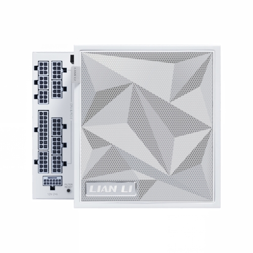 LIAN LI EDGE Platinum V2 1200W with EDGE Hub V2 WT - Front