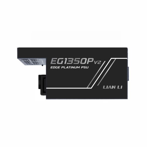 LIAN LI EDGE Platinum V2 1350W with EDGE Hub ADV BK - Side