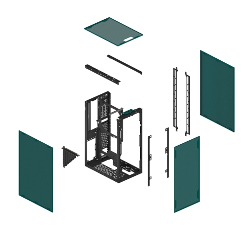 MESHROOM S Peacock Blue